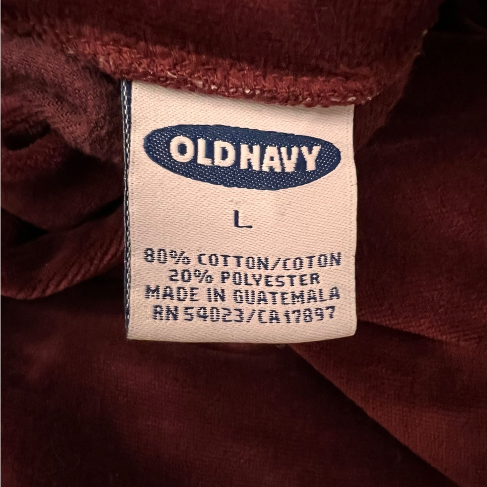 Old Navy Burgundy Large Top - Picture 5 of 5